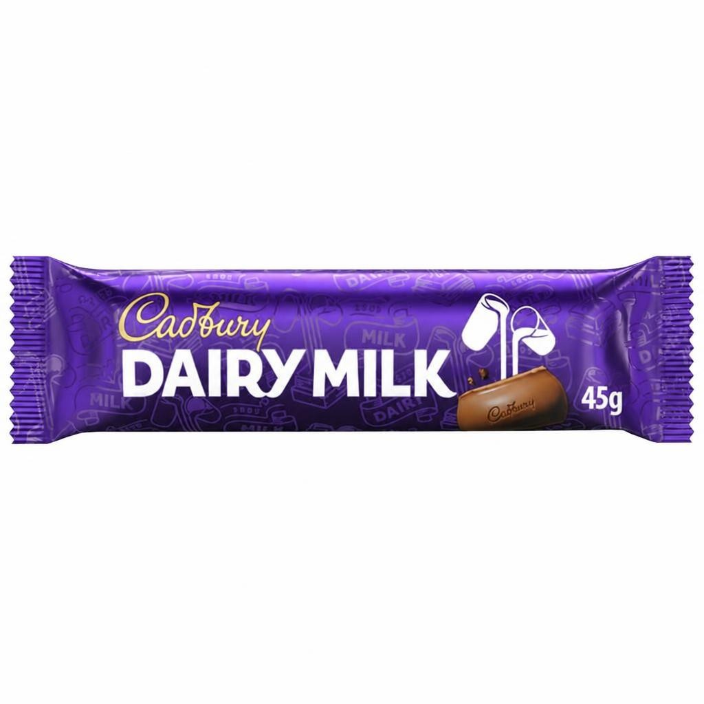 Cadbury Dairy Milk Chocolate Bar 45g