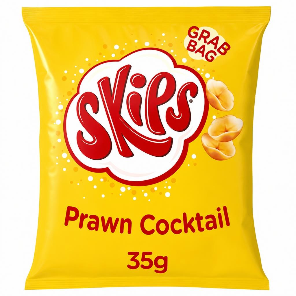 Skips Prawn Cocktail Grab Bag Crisps 35g