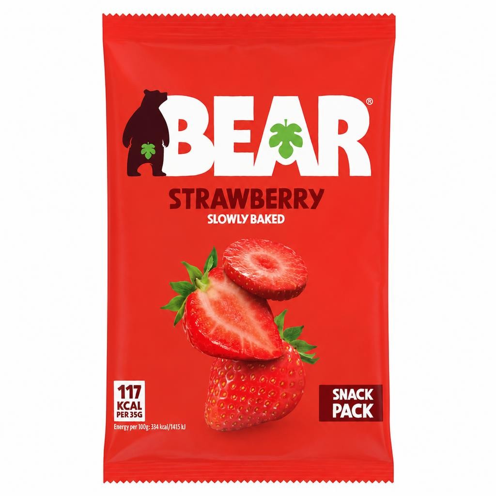 BEAR Fruit Dried Strawberries 35g