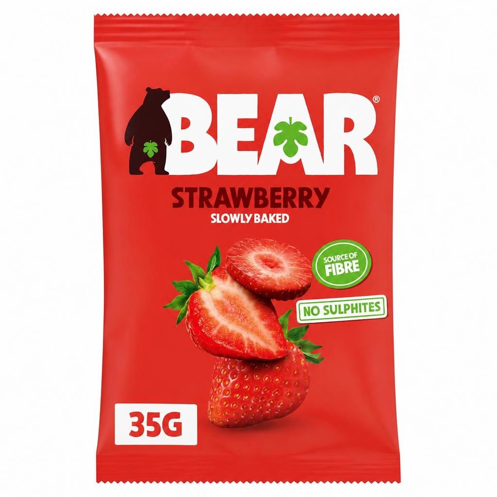 BEAR Fruit Dried Strawberries 35g
