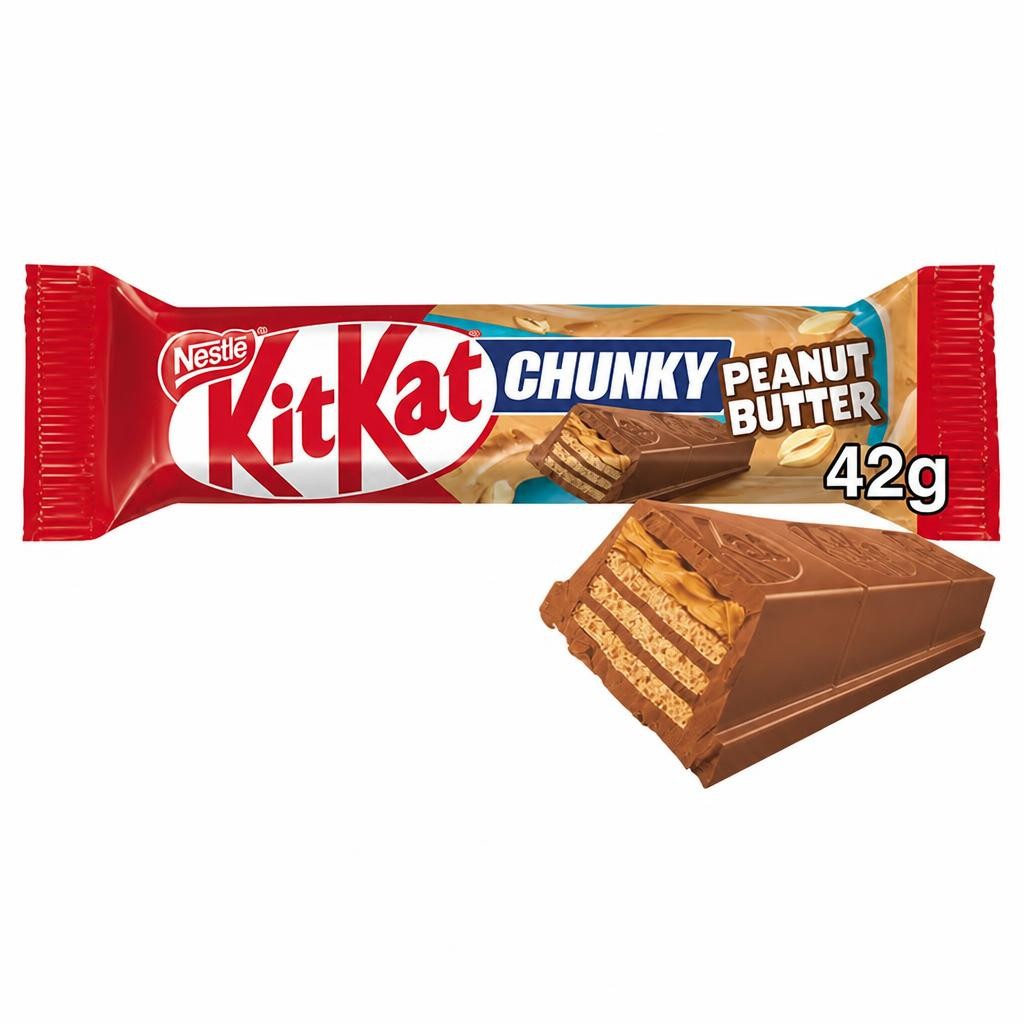 KitKat Chunky Peanut Butter Milk Chocolate Bar 42g