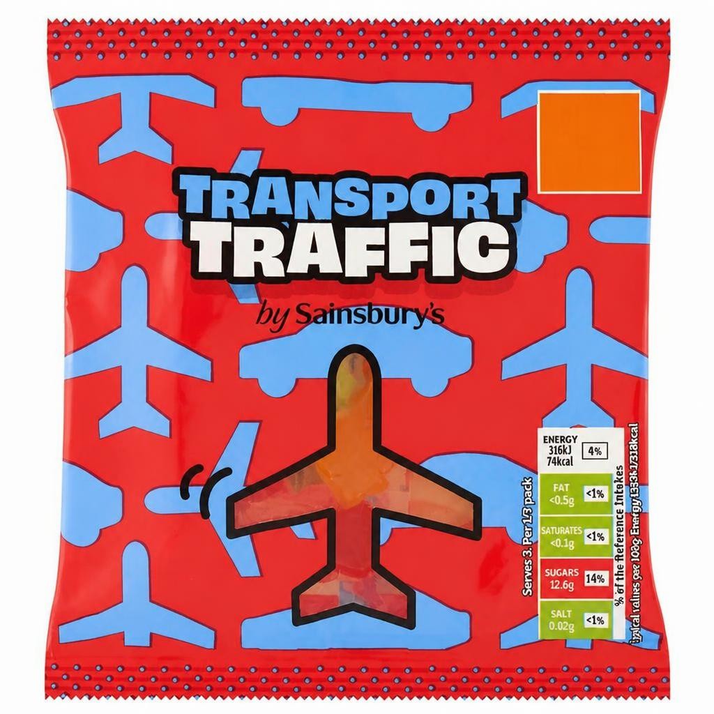Sainsbury's Transport Traffic 70g