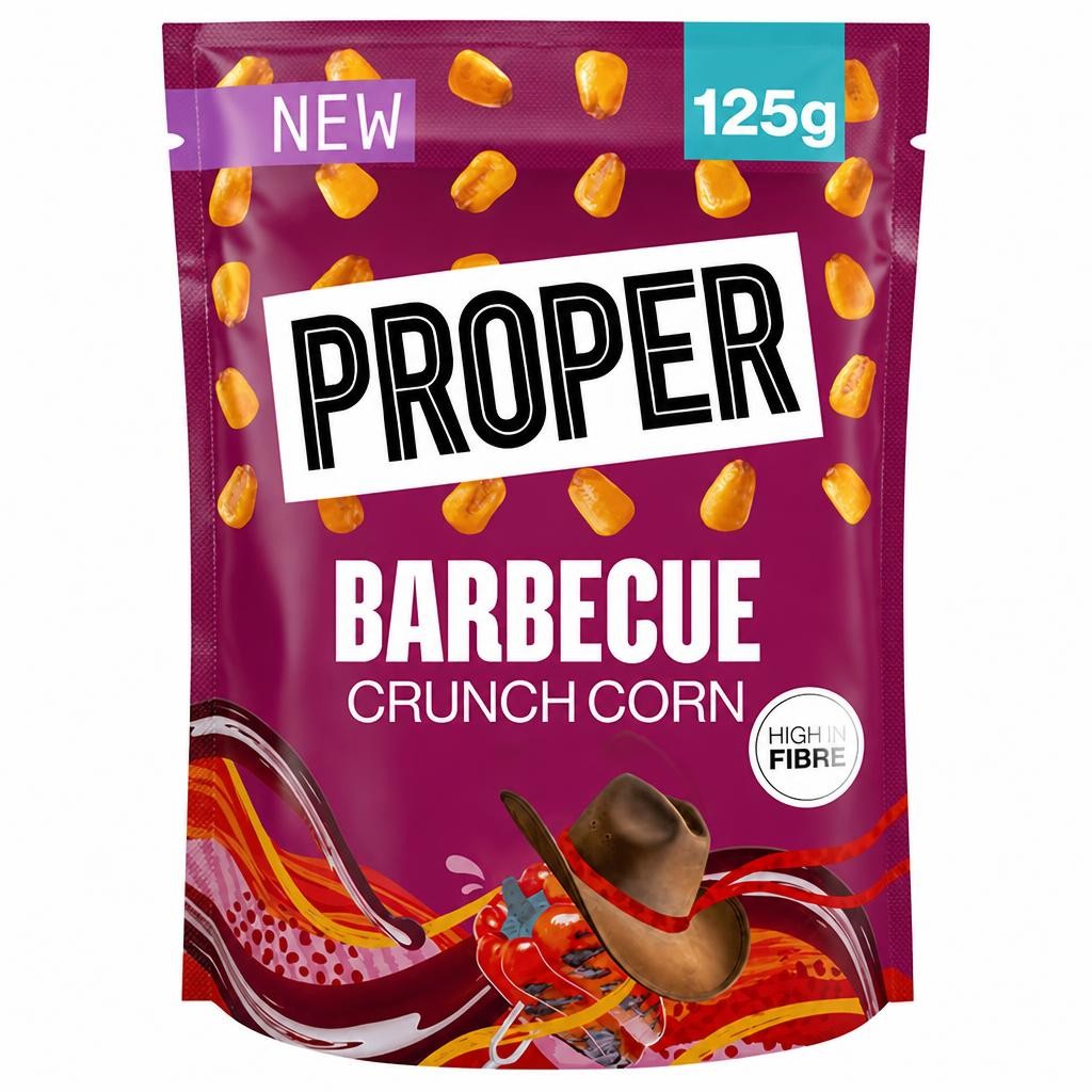 Proper Barbecue Crunch Corn 125g