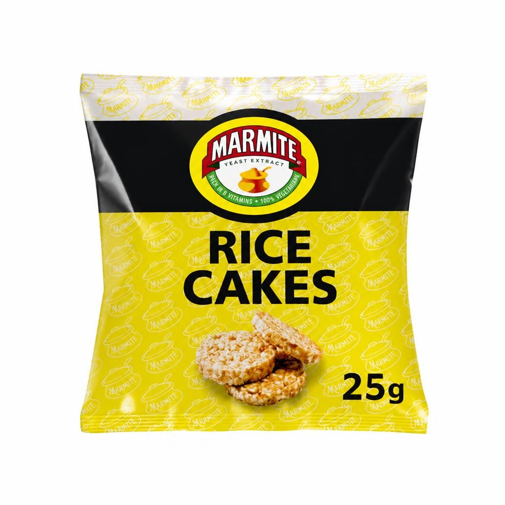 Marmite Rice Cakes 25g