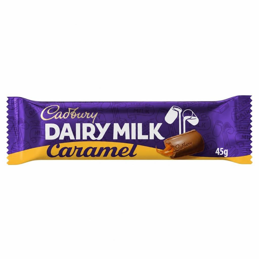 Cadbury Dairy Milk Caramel Chocolate Bar 45g