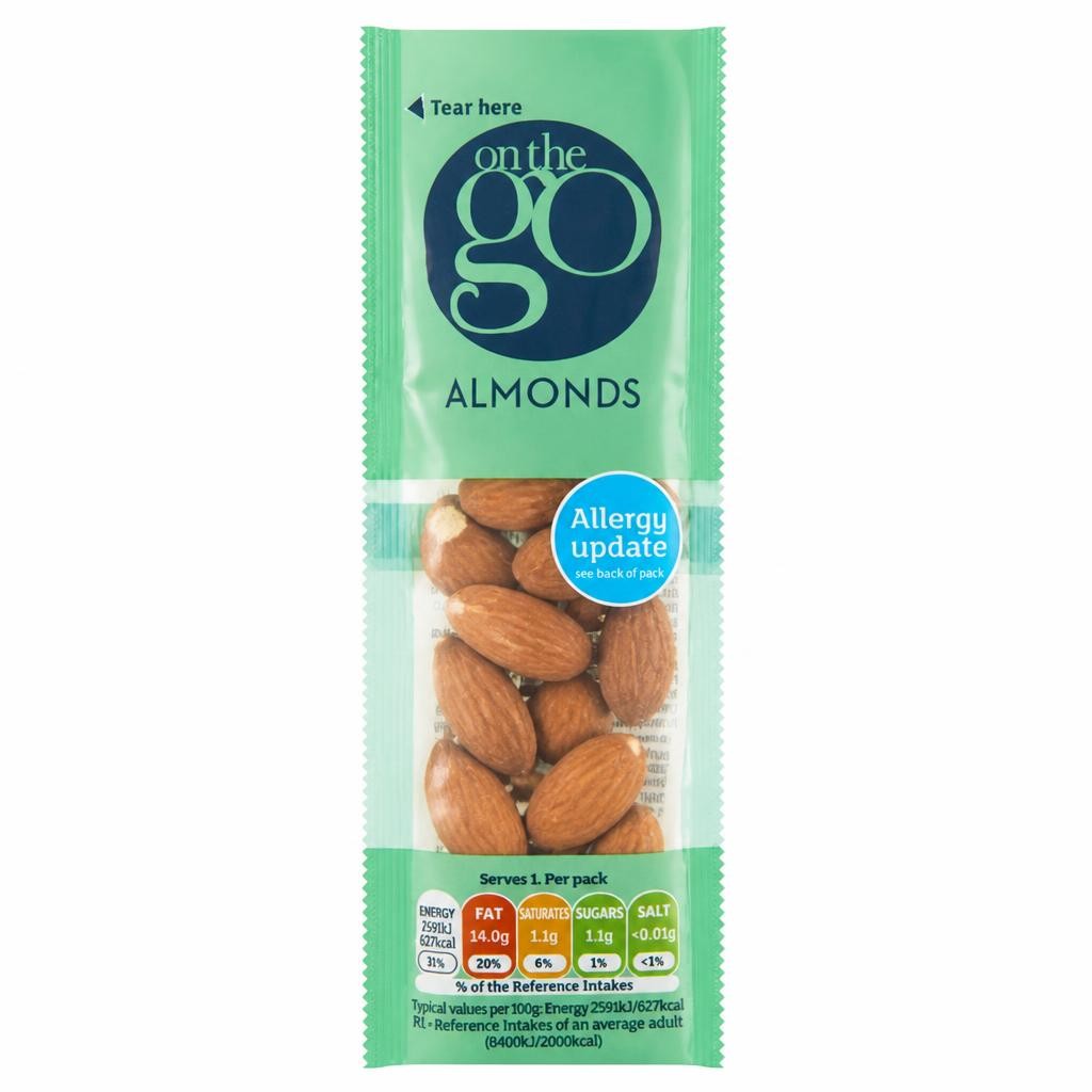 Sainsbury's On the Go Almonds 25g