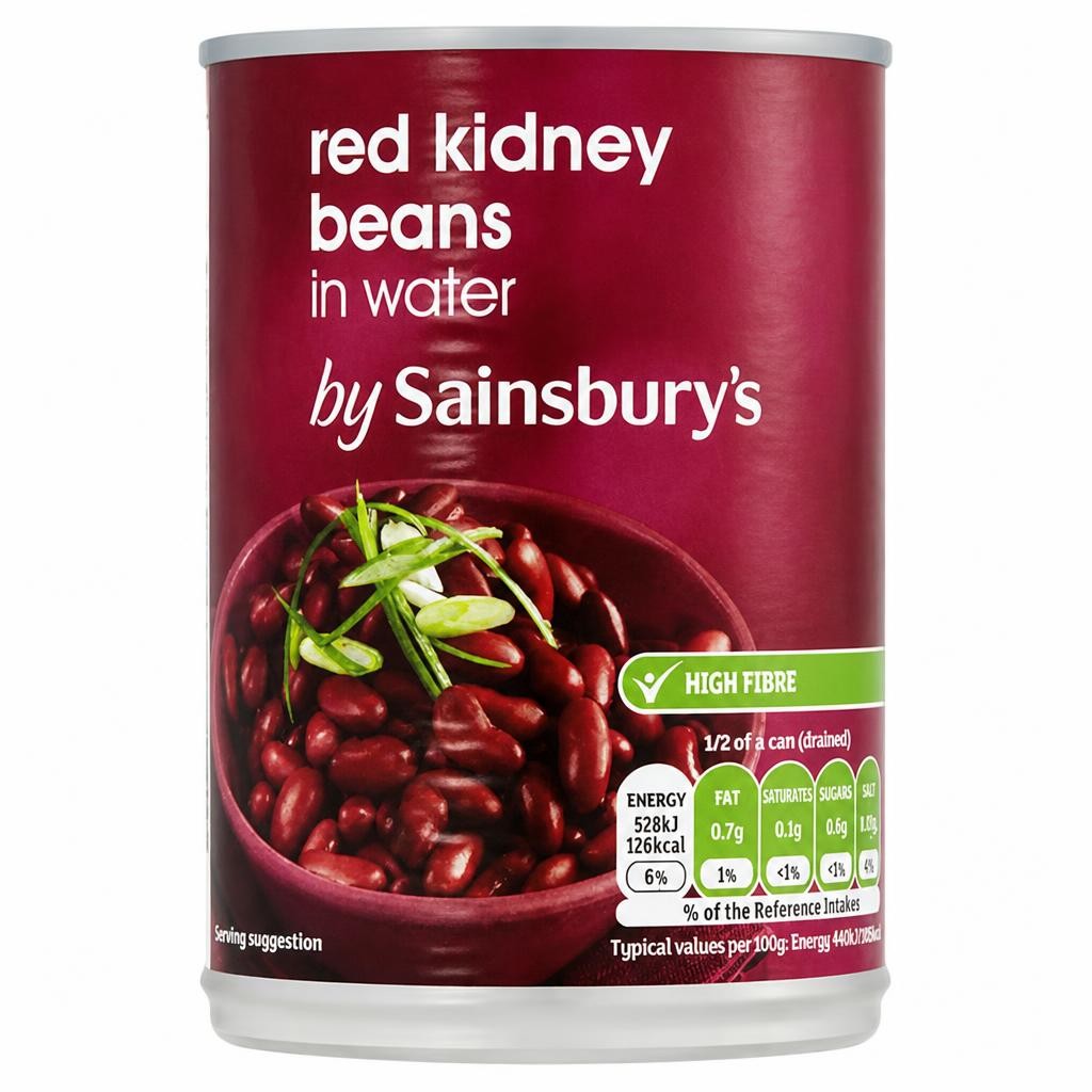 Sainsbury's Red Kidney Beans in Water 400g (240g*)