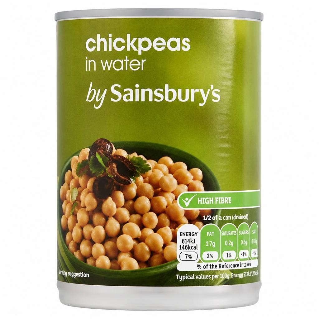 Sainsbury's Chickpeas in Water 400g (240g*)