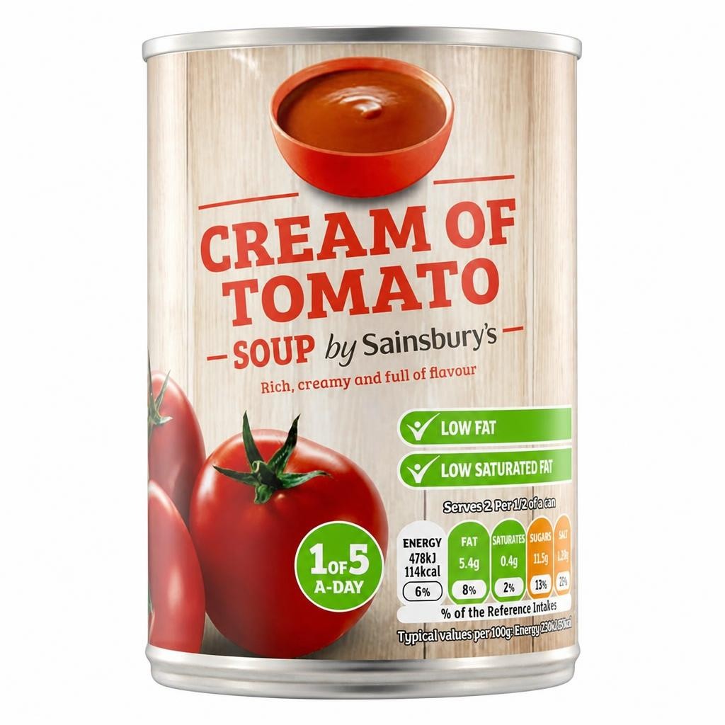Sainsbury's Cream Of Tomato Soup 400g