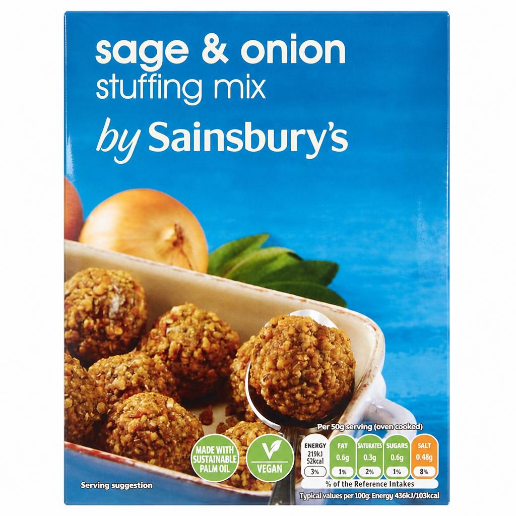 Sainsbury's Sage & Onion Stuffing Mix 170g