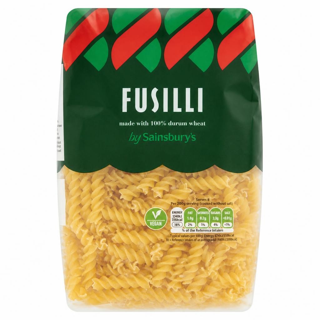 Sainsbury's Fusilli Pasta 500g