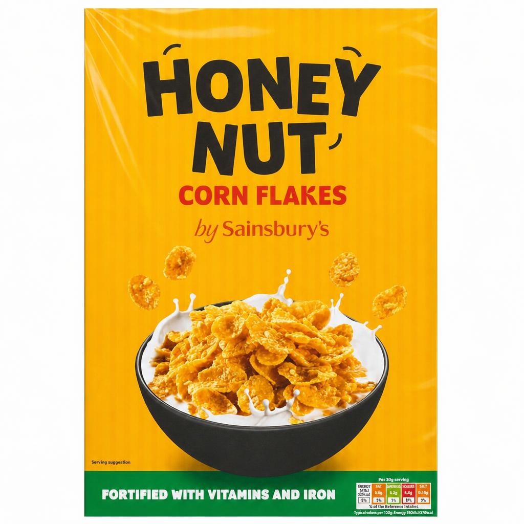 Sainsbury's Honey Nut Cornflakes 500g