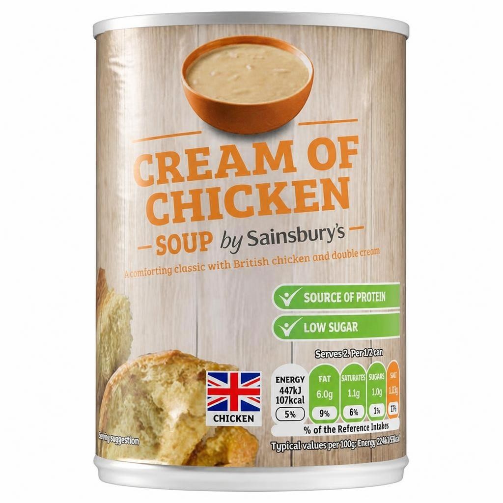 Sainsbury's Cream Of Chicken Soup 400g