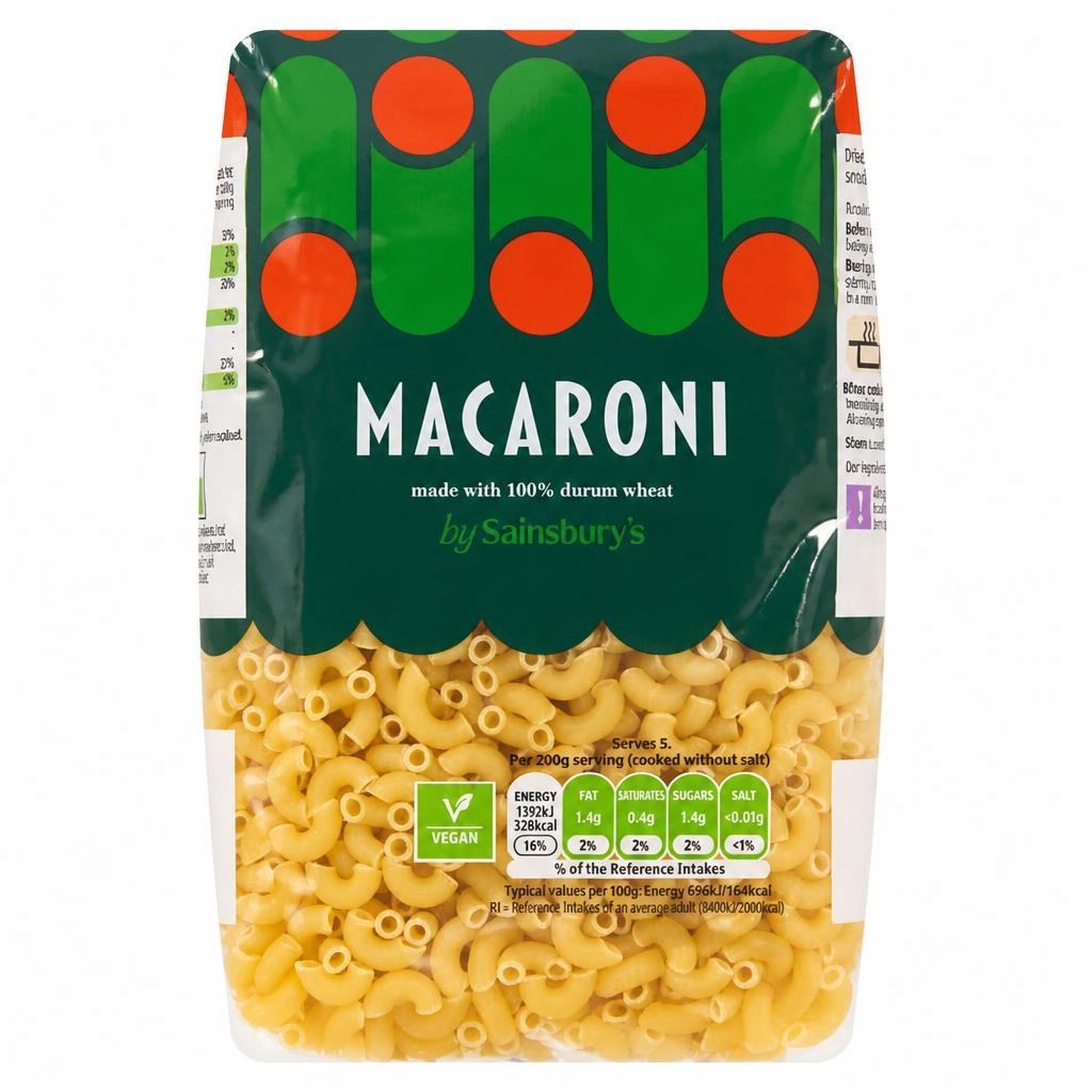 Sainsbury's Macaroni Pasta 500g