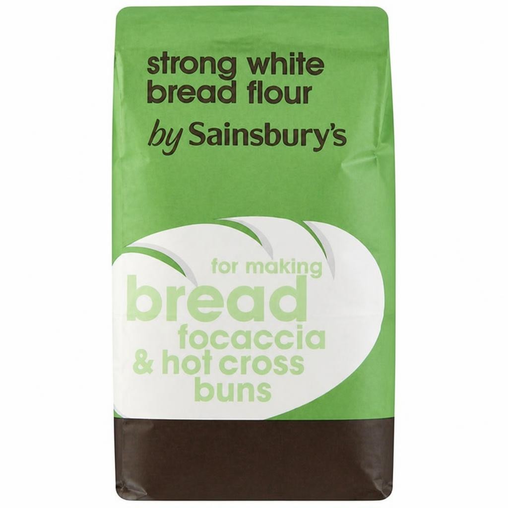 Sainsbury's Strong White Unbleached Bread Flour 1.5kg