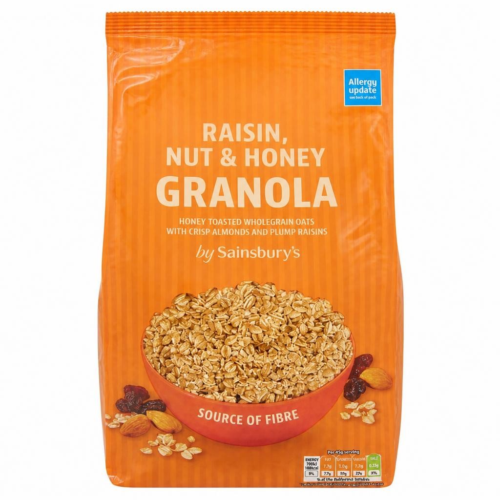 Sainsbury's Granola, Raisin, Nut & Honey 1kg