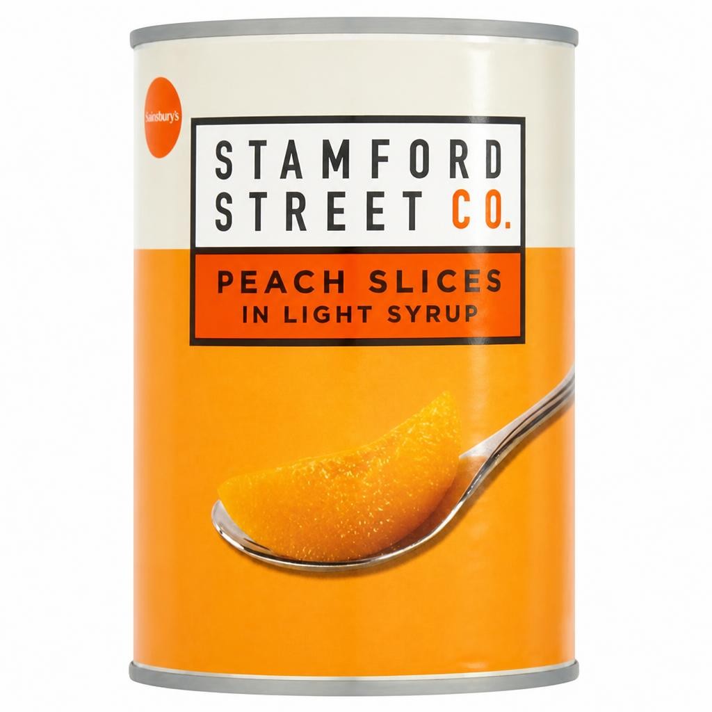 Stamford Street Co. Peach Slices in Light Syrup 411g