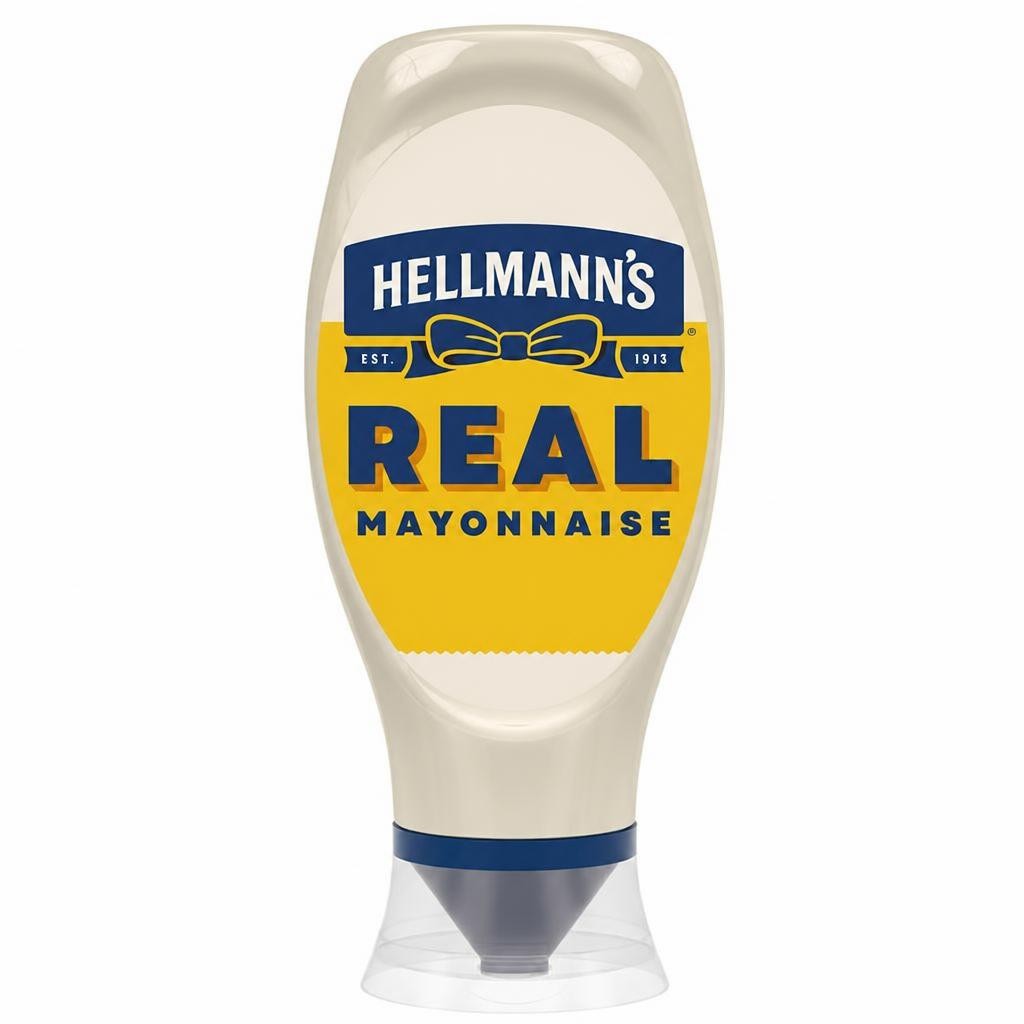 Hellmann's Real Squeezy Mayonnaise 430ml