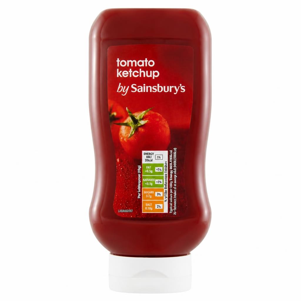 Sainsbury's Tomato Ketchup Sauce 680g