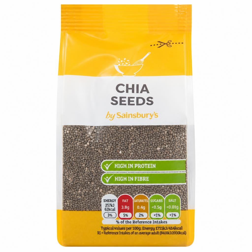 Sainsbury's Chia Seeds 150g