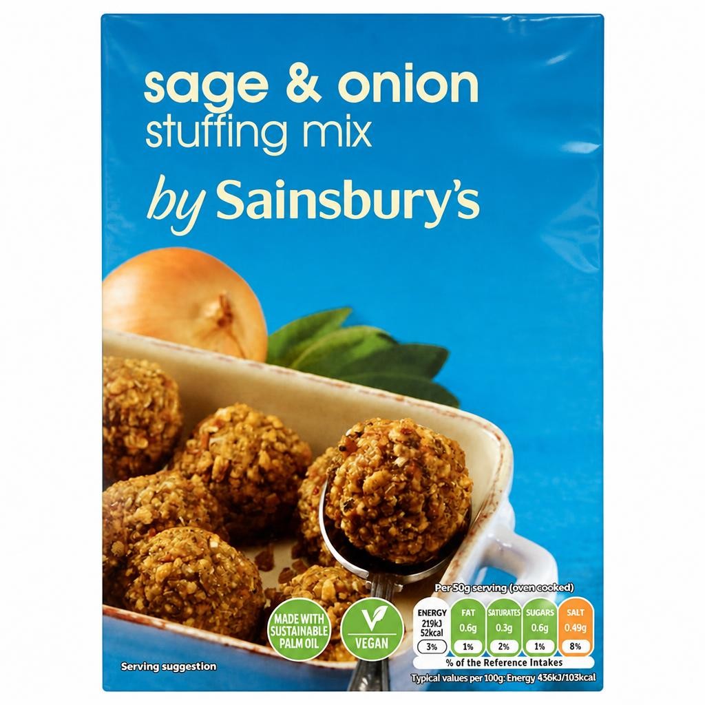 Sainsbury's Sage & Onion Stuffing Mix 340g