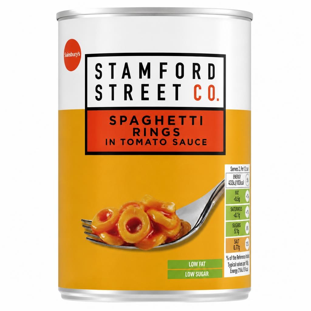 Stamford Street Co. Spaghetti Rings in Tomato Sauce 400g