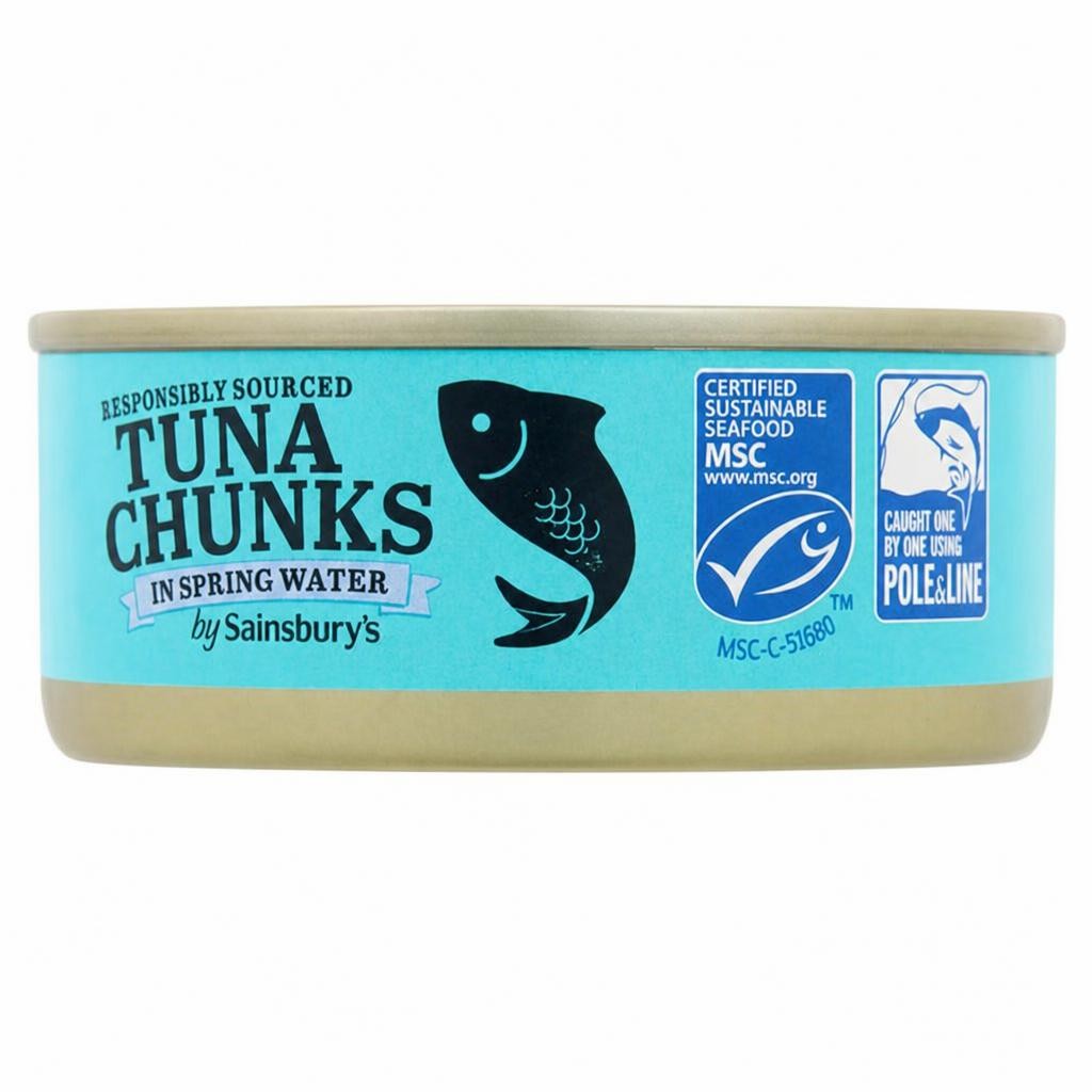 Sainsbury's Tuna Chunks in Spring Water 145g