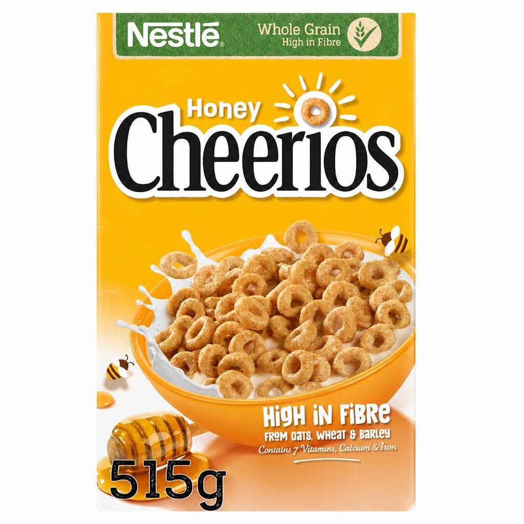 Nestle Cheerios Honey Cereal 515g