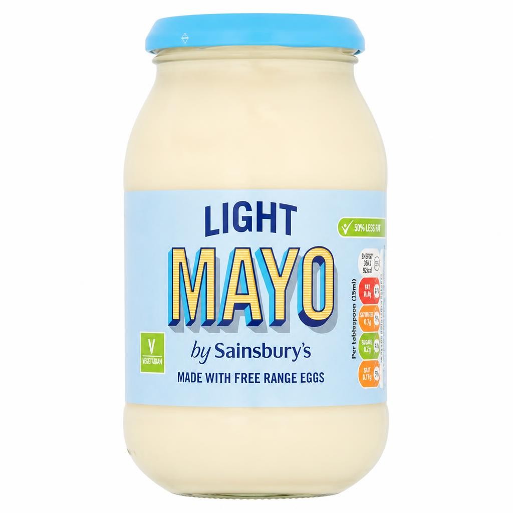 Sainsbury's Reduced Fat Mayonnaise 480ml