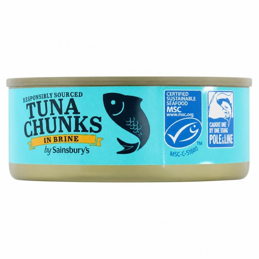 Sainsbury's Tuna Chunks in Brine 145g