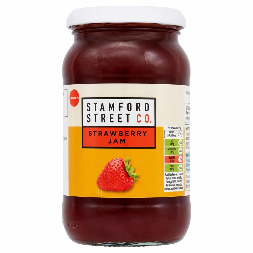 Stamford Street Co. Strawberry Jam 454g