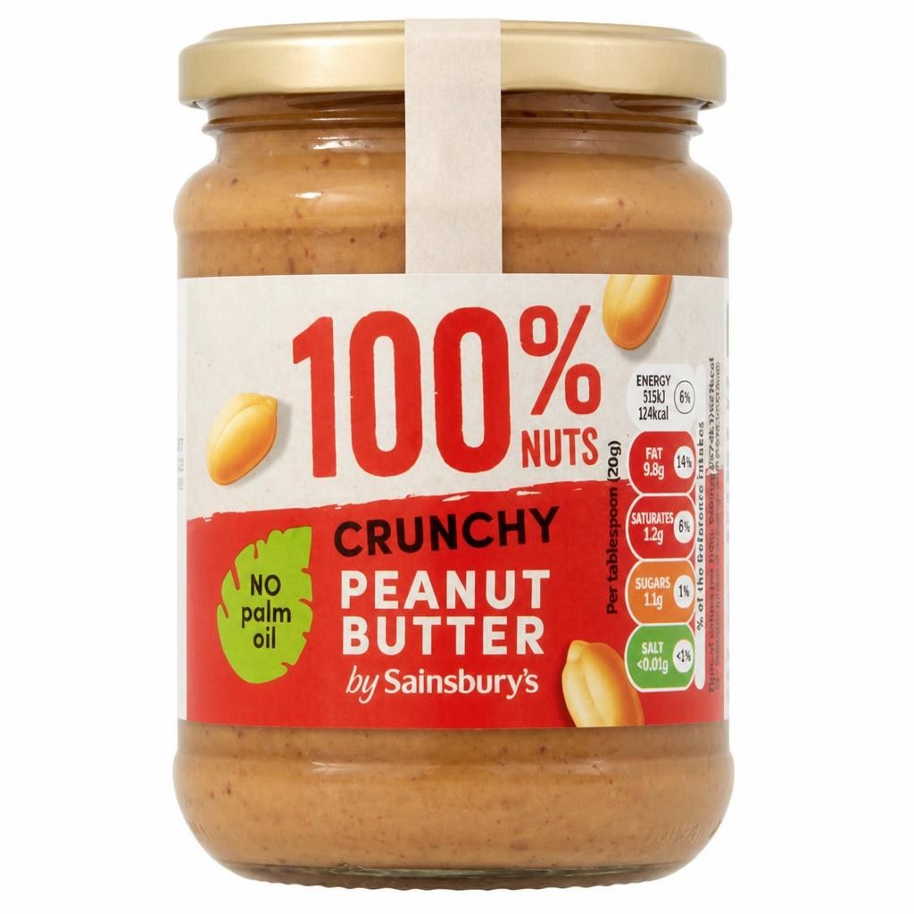 Sainsbury's Crunchy Peanut Butter 340g