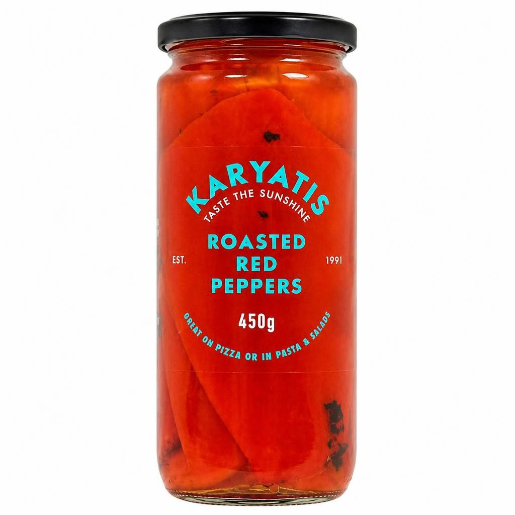Karyatis Roasted Red Peppers 450g (350g*)