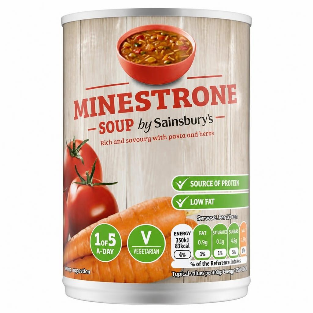 Sainsbury's Minestrone Soup 400g