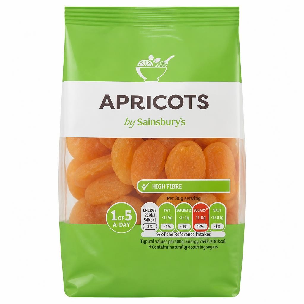 Sainsbury's Apricots 200g