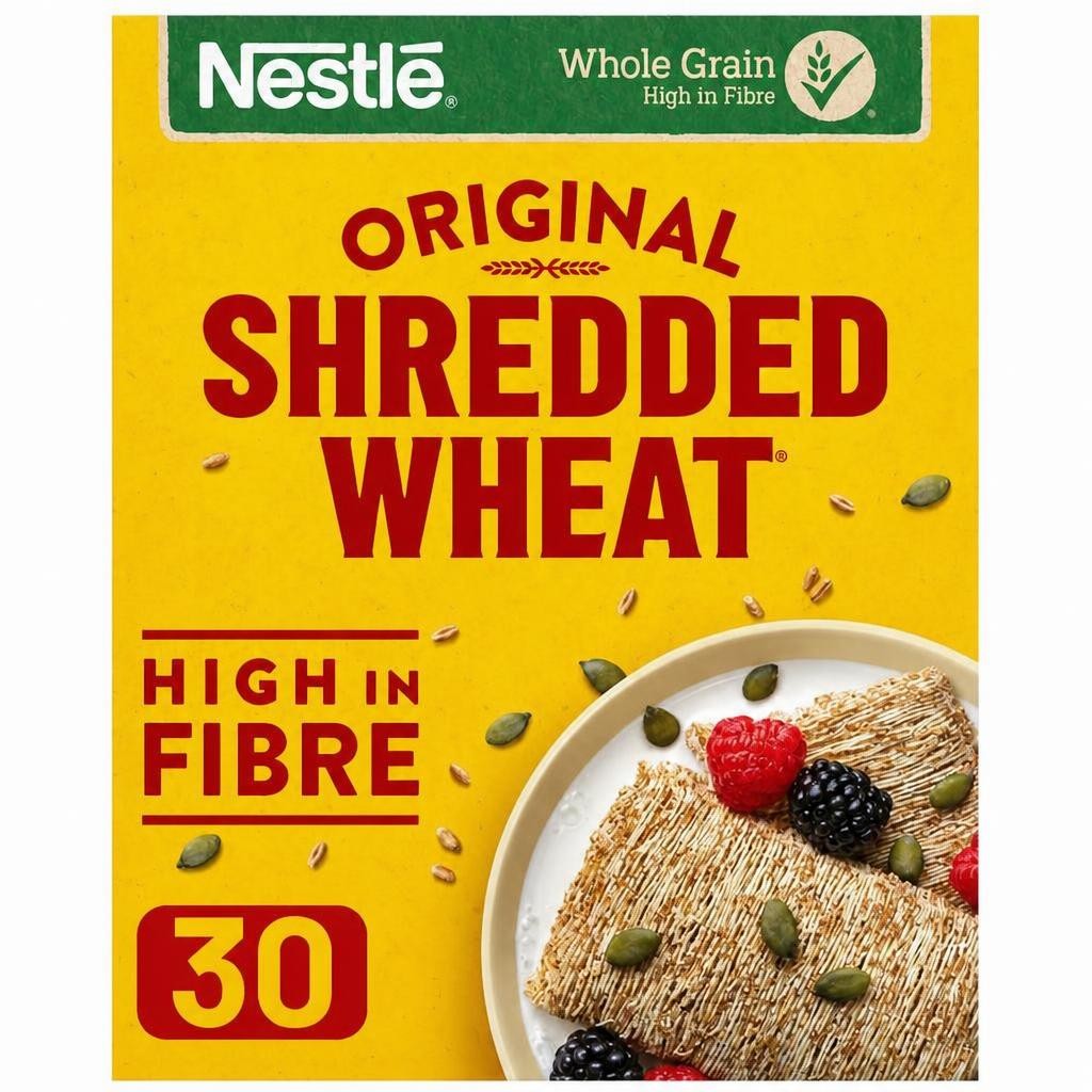 Nestle Shredded Wheat Original Cereal Biscuits x30 675g