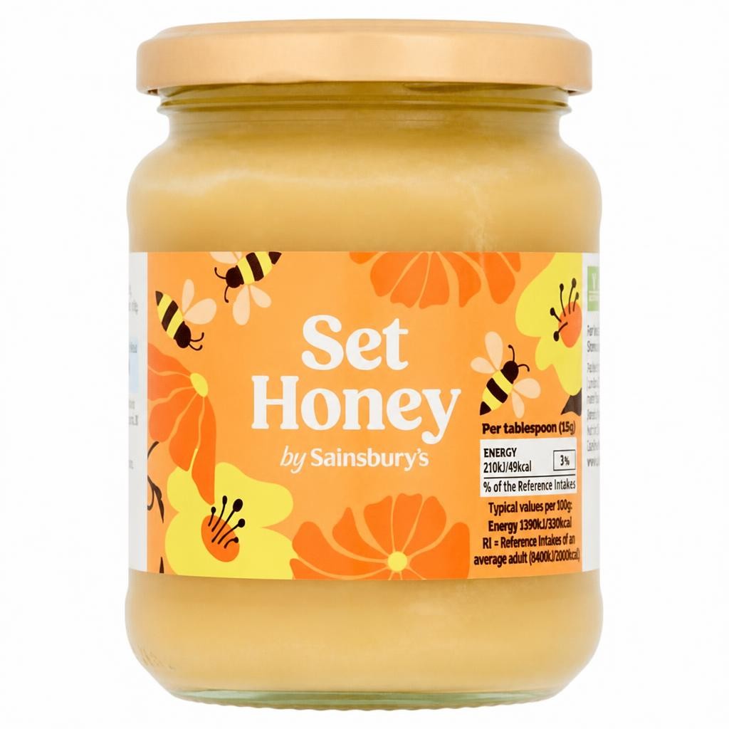 Sainsbury's Set Honey 454g
