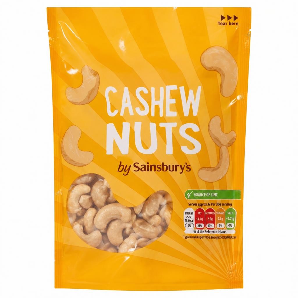 Sainsbury's Cashew Kernels 200g