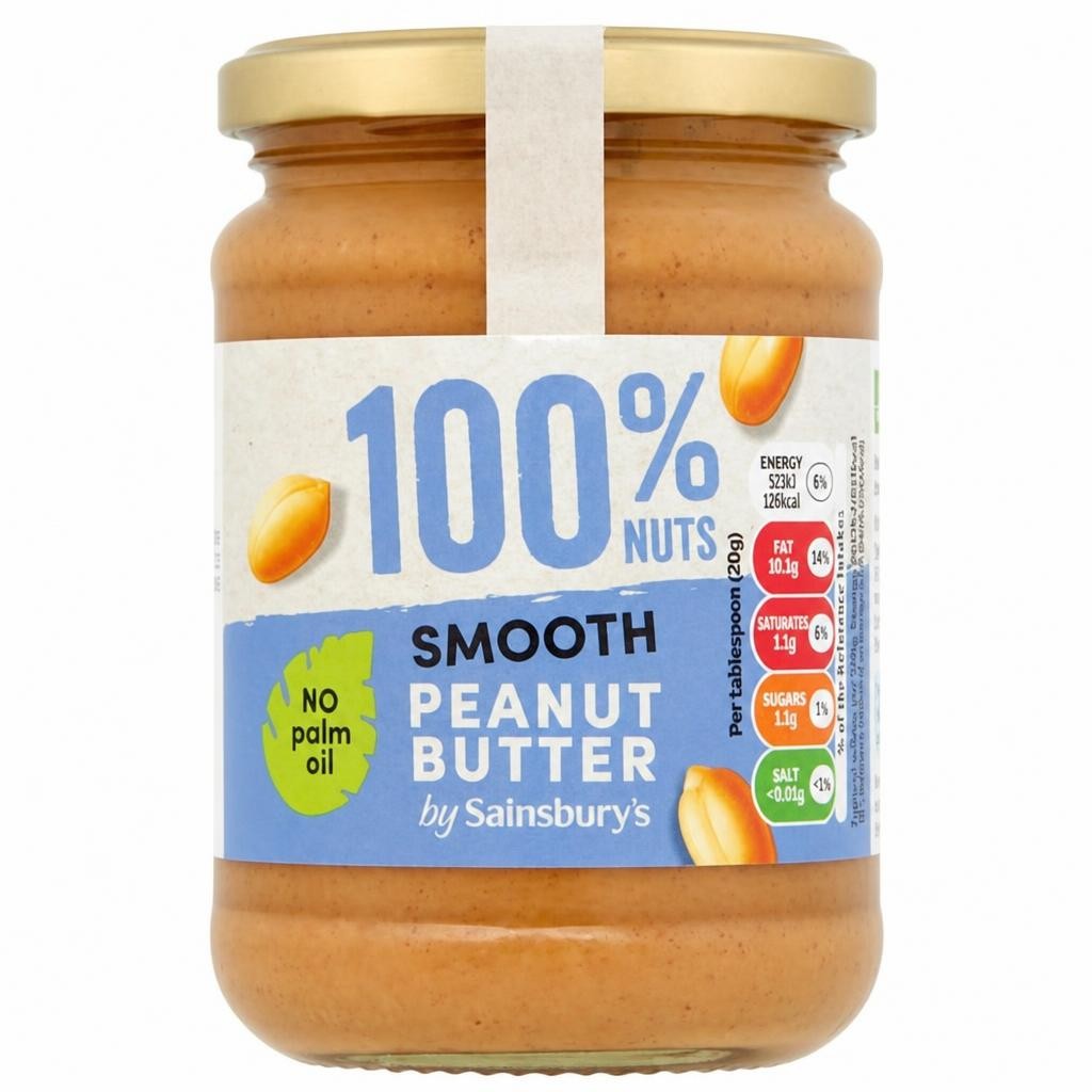 Sainsbury's Smooth Peanut Butter 340g