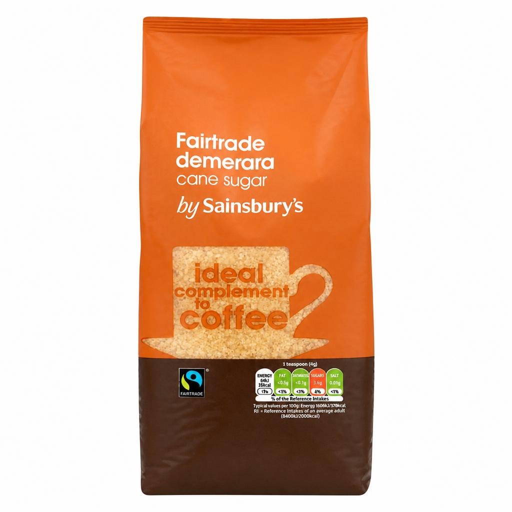 Sainsbury's Fairtrade Demerara Cane Sugar 1kg