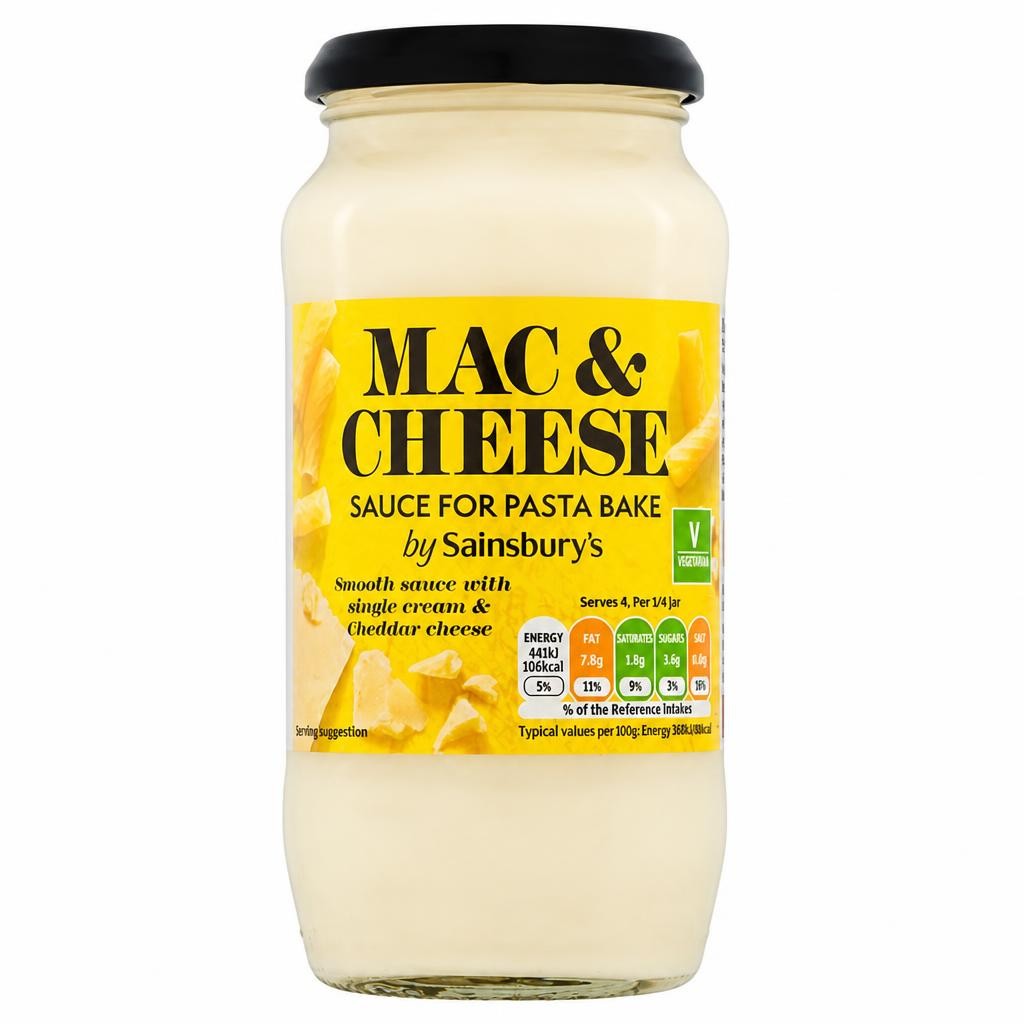 Sainsbury's Macaroni Cheese Pasta Bake Sauce 485g