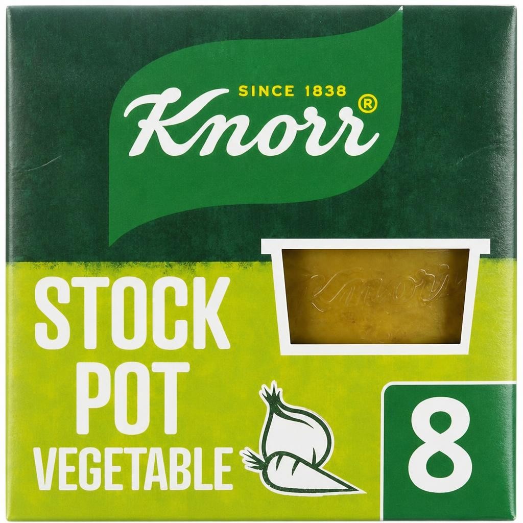 Knorr 8x 28g Vegetable Stock Pots