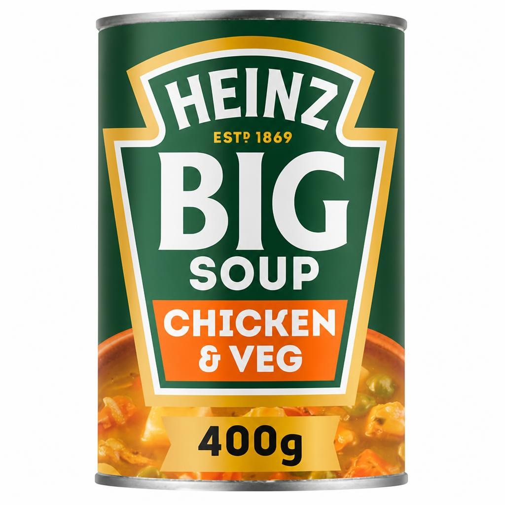 Heinz Chicken & Vegetable Chunky Big Soup 400g