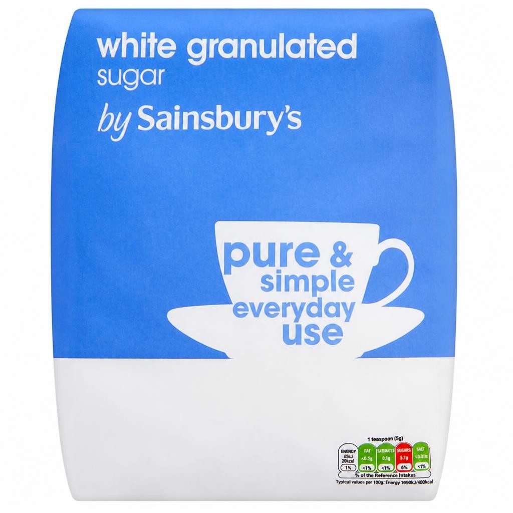 Sainsbury's White Granulated Sugar 5kg