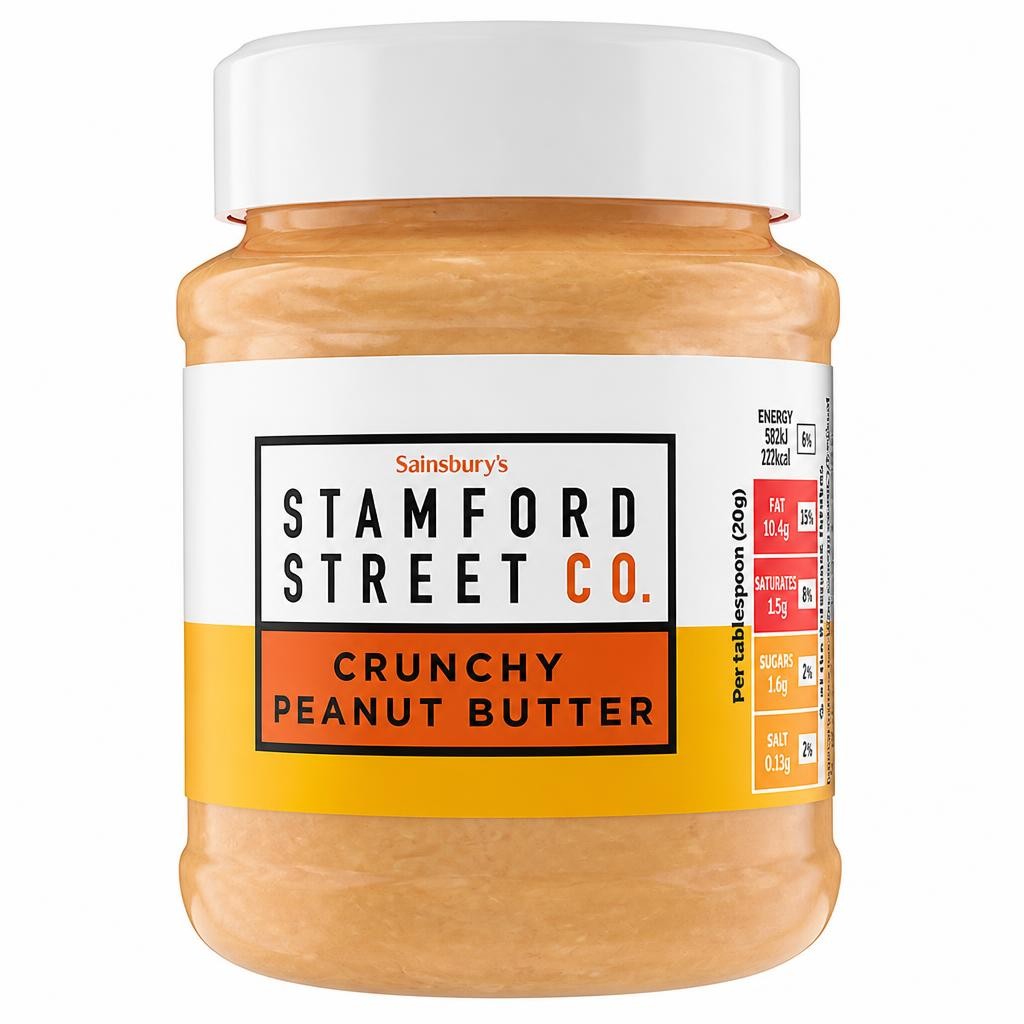 Stamford Street Co. Crunchy Peanut Butter 340g