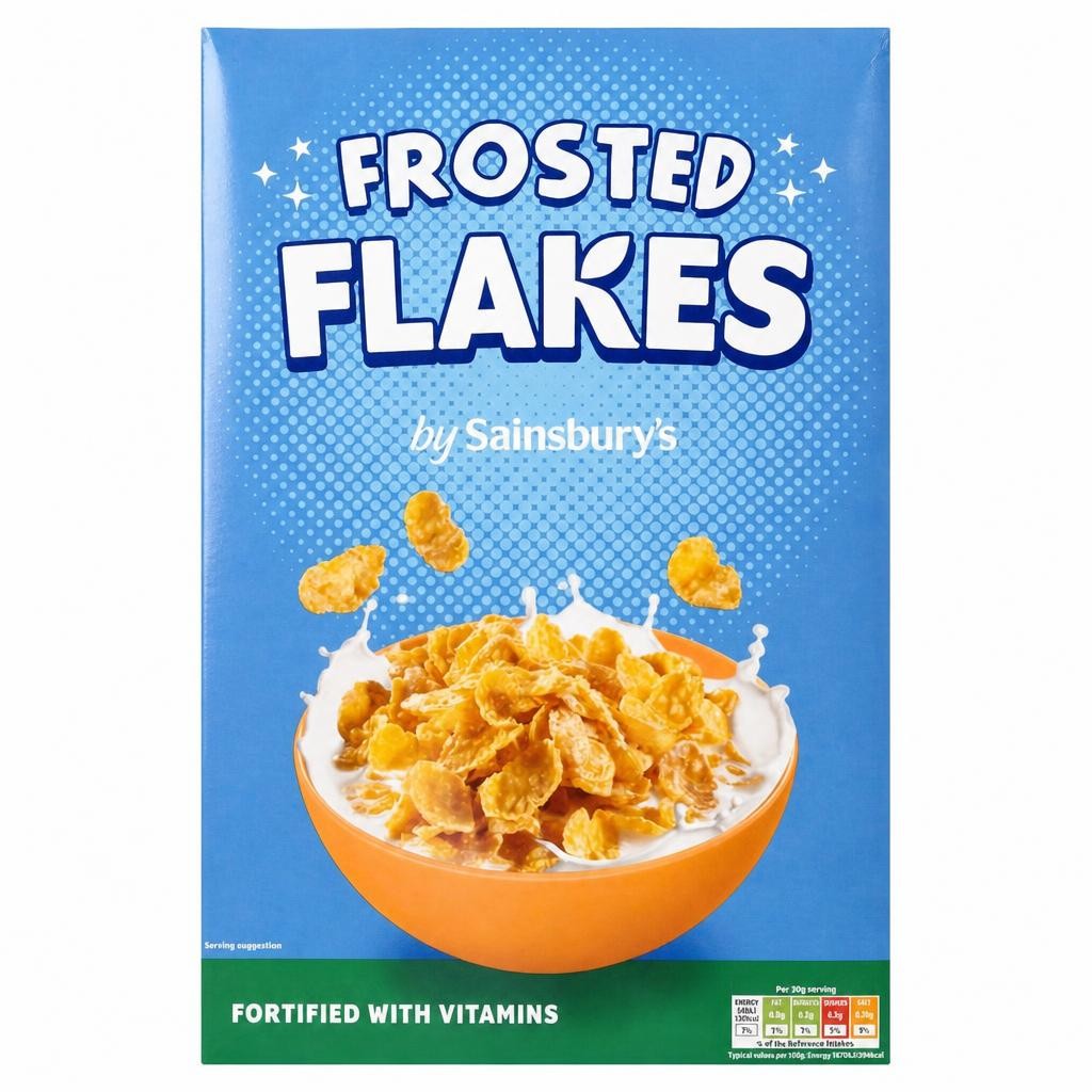 Sainsbury's Frosted Flakes Cereal 500g