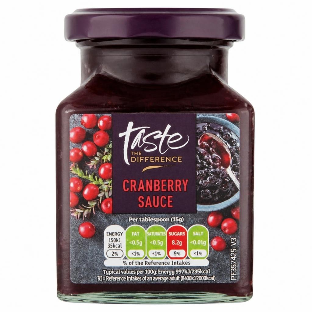 Sainsbury's Cranberry Sauce, Taste the Difference 220g