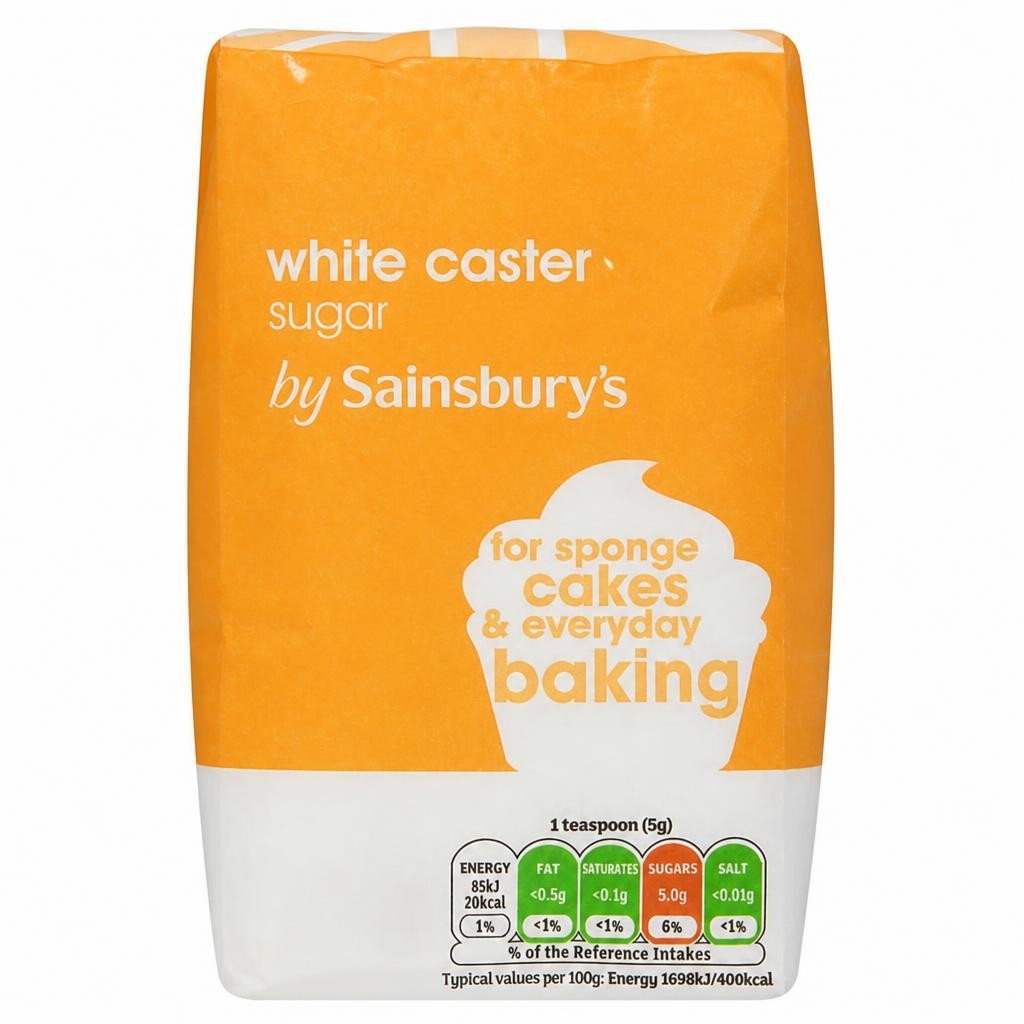 Sainsbury's White Caster Sugar 500g