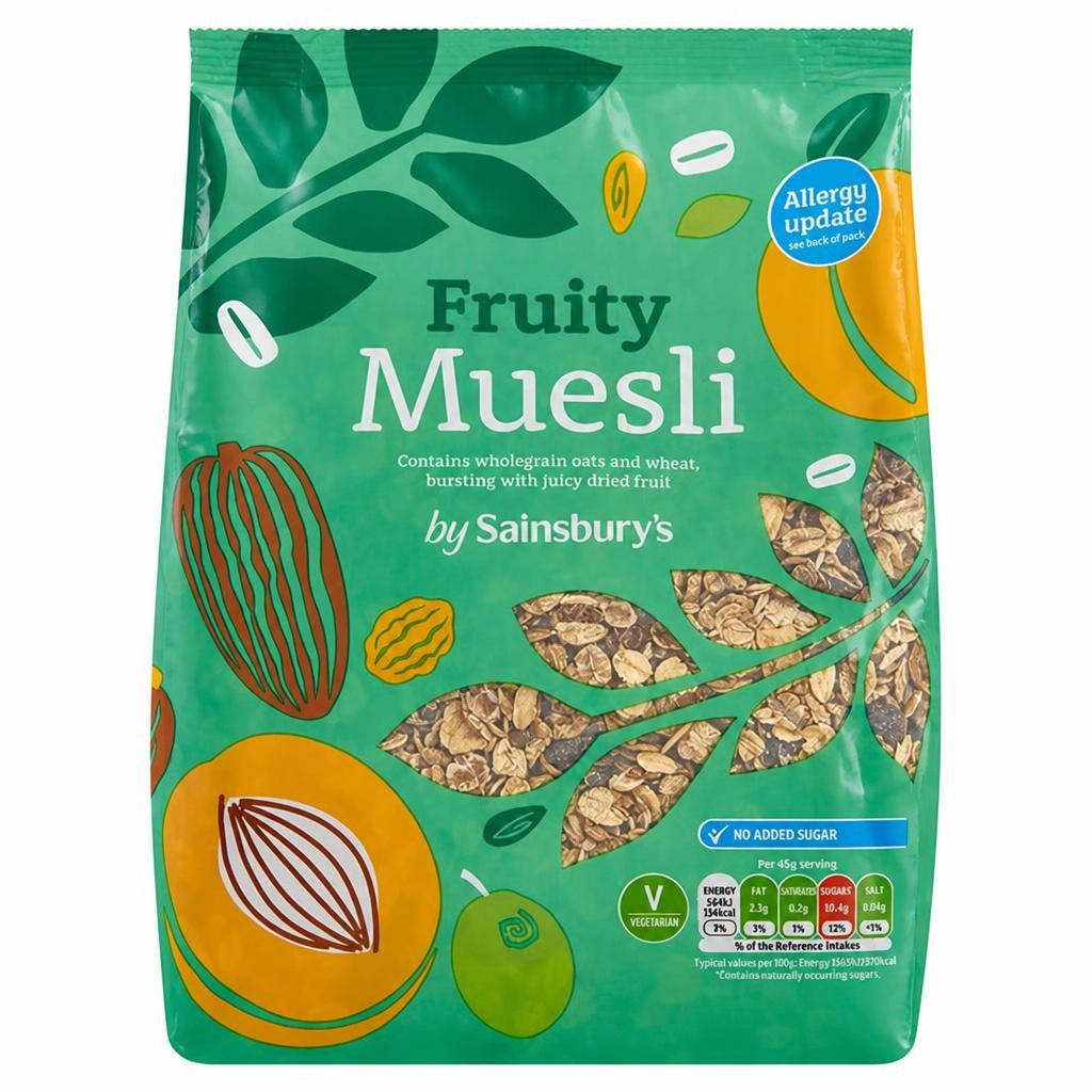 Sainsbury's Fruity Muesli 750g