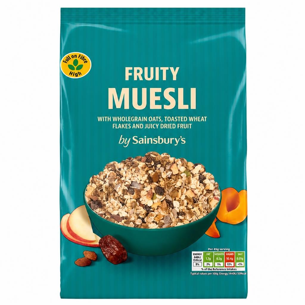 Sainsbury's Fruity Muesli 750g
